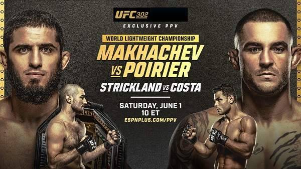 UFC 302 – Islam Makhachev vs. Dustin Poirier – Jun 1, 2024 Full Show Online Free