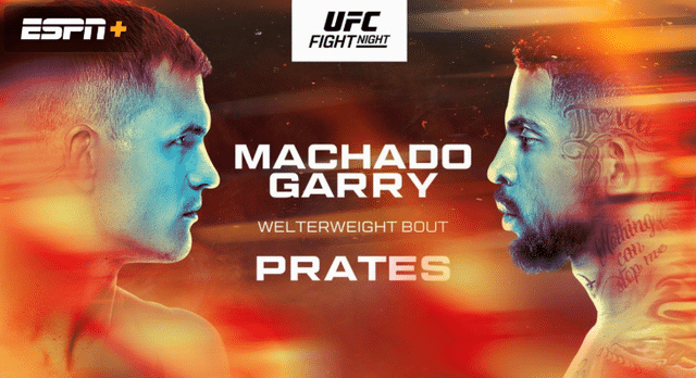 Watch UFC Fight Night: Machado Garry vs. Prates 4/26/25 Full Show Online Free
