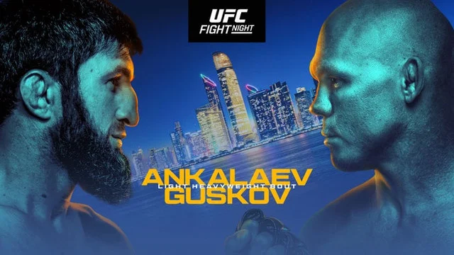 Watch UFC Fight Night: Ankalaev vs. Guskov 7/25/26 Full Show Online Free